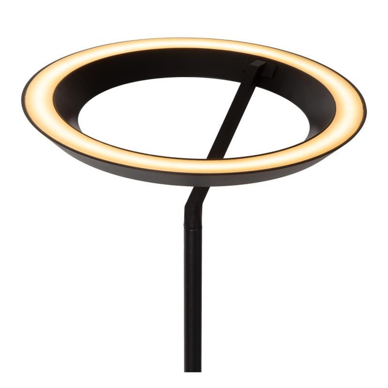 Lucide CELESTE - Stojacia lampa - Ø 28 cm - LED Rozm. - 1x24W 2700K - Čierna